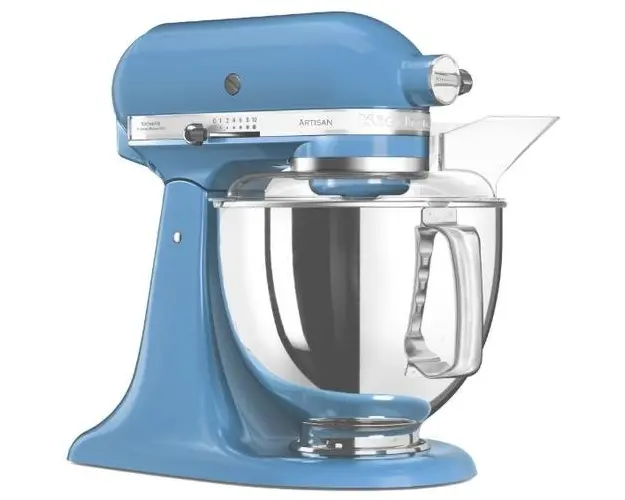Mixer cu bol KitchenAid Artisan Elegance, 4.8 l, 300 W (Albastru)