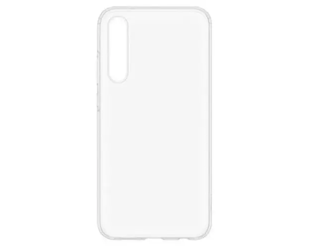 Protectie Spate Devia Silicon Naked Crystal pentru Huawei P20 (Transparent)