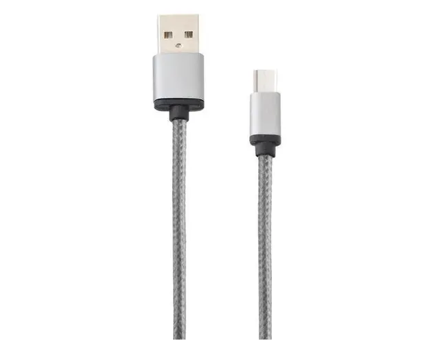 Cablu de date Lemontti LCTYPCUSB15, USB Type-C, 1.5m (Gri)