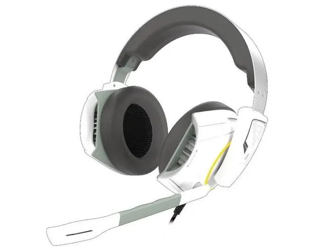Casti Gaming Gamdias Hephaestus E1 (Alb/Argintiu)