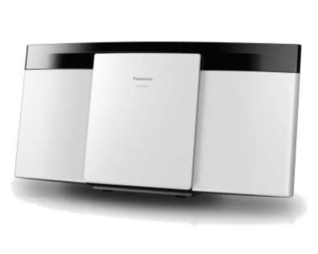 Micro Sistem Audio Panasonic SC-HC200EG-W, 20 W, Radio FM, CD, USB, Bluetooth (Alb)