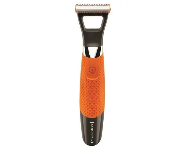Aparat de tuns barba Remington MB050 DuraBlade, 60 min (Portocaliu/Negru)