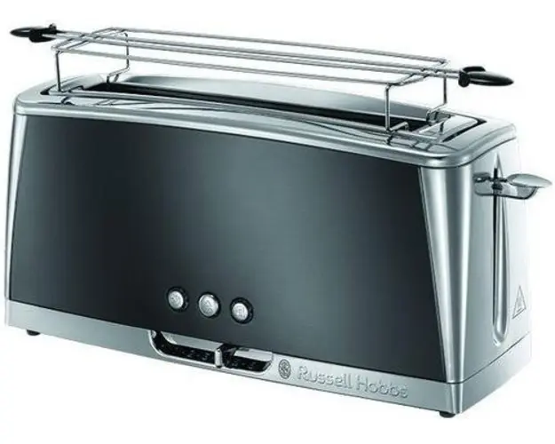 Prajitor paine Russell Hobbs 23251-56 Luna, 1420W, 6 nivele, 2 felii (Gri/Inox)