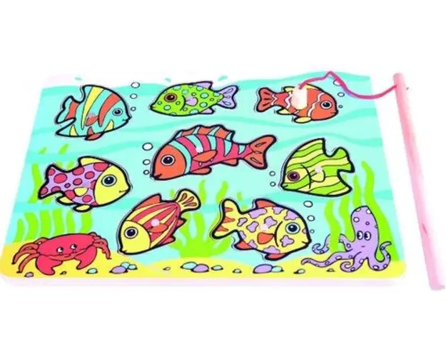 Puzzle magnetic BigJigs BJ506, Pestisorii nazdravani