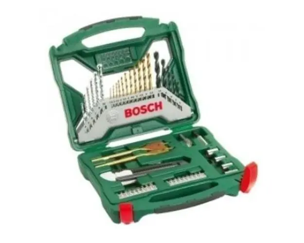 Set accesorii BOSCH X line Titanium, 50 bucati