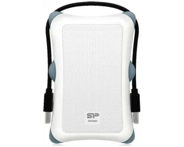 HDD Extern Silicon Power Aromor A30, 2TB, USB 3.0 (Alb)
