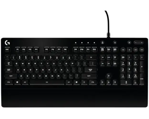Tastatura Gaming Logitech G213, Iluminare RGB (Negru)