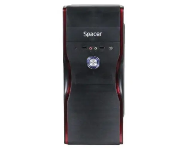 Carcasa Spacer New Mercury 500W (Negru)
