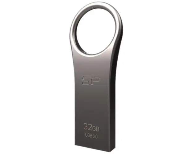 Stick USB Silicon Power Jewel J80, 32GB, USB 3.0 (Argintiu)