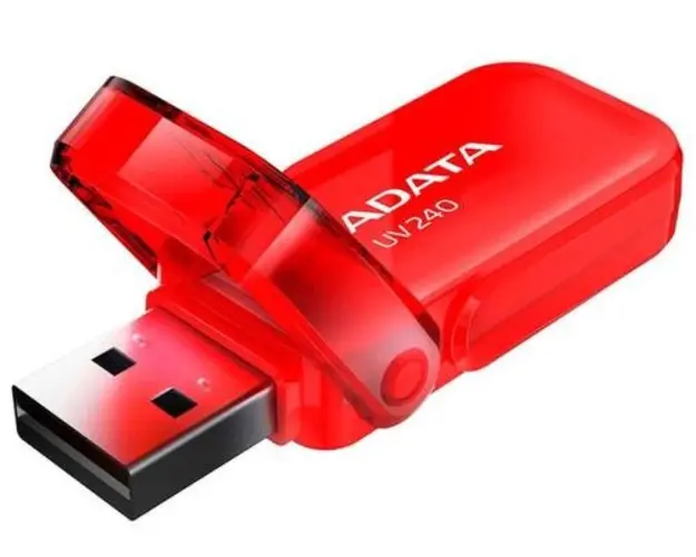 Stick USB A-DATA UV240, 32GB, USB 2.0 (Rosu)
