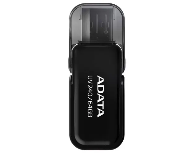 Stick USB A-DATA UV240, 64GB, USB 2.0 (Negru)