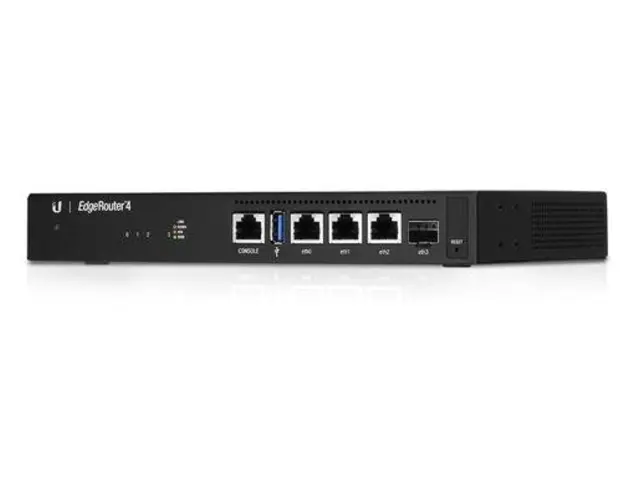 Router Ubiquiti ER-4 (Negru)