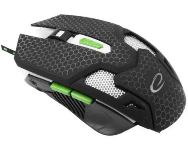 Mouse Gaming Optic Esperanza EGM207G Cobra, 2400 DPI (Negru)