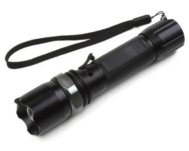Lanterna LED Esperanza Sirius EOT003, LED CREE 5W, 250 lumeni, aluminiu (Negru)