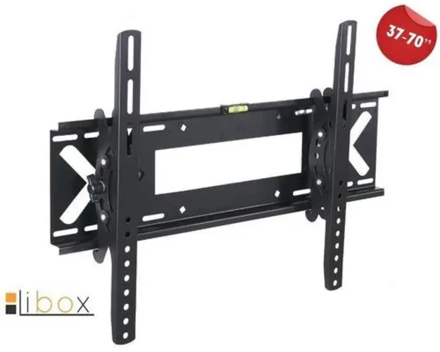 Suport Perete Libox BERLIN LB-120, 37inch - 70inch, 50 Kg (Negru)