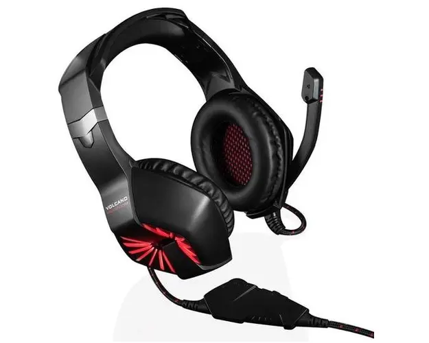 Casti Gaming Modecom Volcano MC-839 Sword, Microfon (Negru/Rosu)
