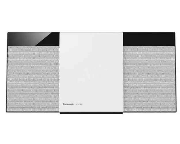 Micro Sistem Audio Panasonic SC-HC300EG-W, 20 W, Radio FM, CD, USB, Bluetooth (Alb)