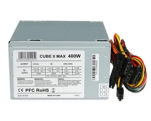 Sursa I-BOX CUBE II, 400W, ATX 2.2