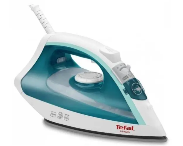 Fier de calcat Tefal FV1710, 1800 W (Alb/Turcoaz)