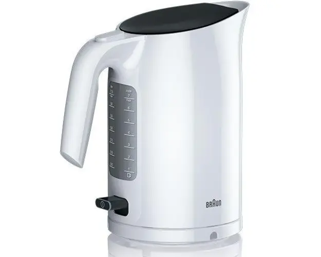 Fierbator de apa Braun WK3100WH PurEase, 2200 W, 1.7 l (Alb)