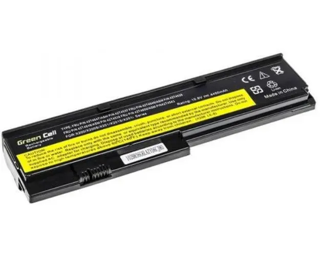 Baterie Laptop Green Cell pentru Lenovo IBM Thinkpad X200, 7454T, X200, 745, Li-Ion 6 celule