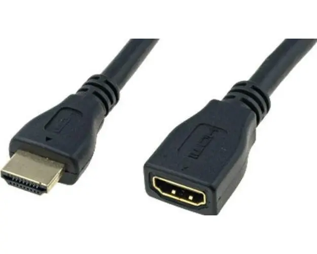 Extensie cablu HDMI Assmann AK-330201-020-S, v 1.4, 2 m (Negru)