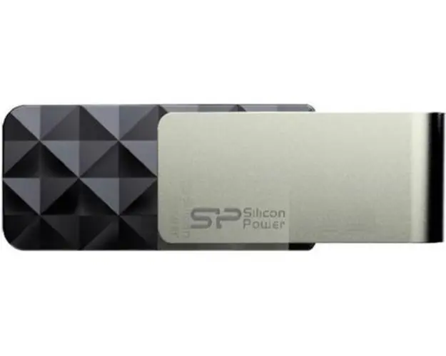 Stick USB Silicon Power Blaze B30, 8GB, USB 3.0 (Negru)