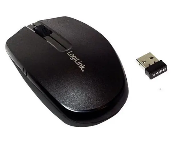 Mini Mouses LogiLink ID0114 (Negru)