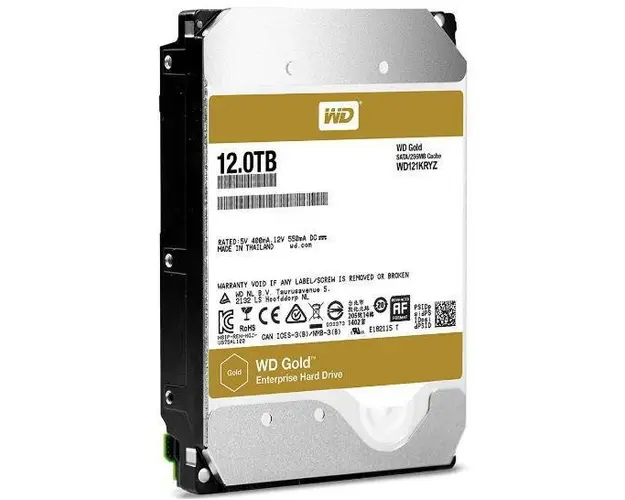 HDD Server Western Digital WD121KRYZ 12TB, 7200rpm, SATA3, 256MB, 3.5inch