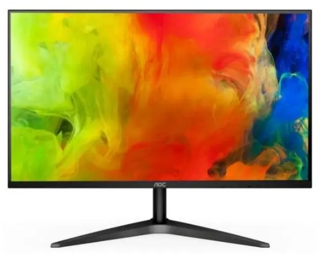 Monitor MVA LED AOC 23.6inch 24B1H, Full HD (1920 x 1080), VGA, HDMI, 5 ms (Negru)