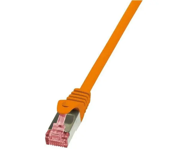 Cablu S/FTP LogiLink CQ2088S, Patchcord, CAT.6, 7.5 m (Portocaliu)