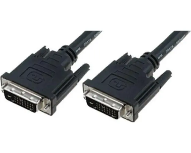 Cablu Monitor Assmann AK-320101-020-S, DVI - DVI, Dual link, 2 m (Negru)