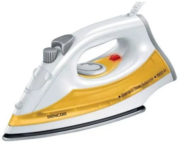 Fier de calcat SENCOR - SSI 2028 YL, 1600 W, 0.2 l (Galben) 