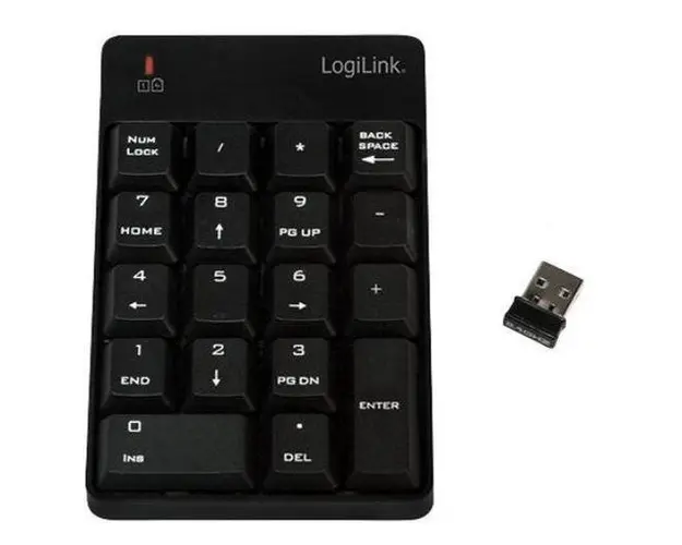 Tastatura numerica wireless Logilink ID0120 (Negru)