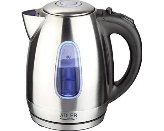 Fierbator electric Adler AD1223, 1,7 l, 2200 W (Argintiu)