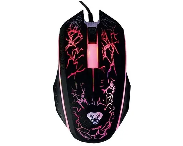 Mouse Gaming Optic Media-Tech COBRA PRO X-LIGHT, Iluminat, USB, 1200 DPI (Negru)