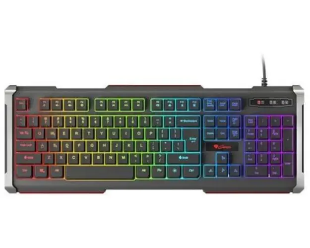 Tastatura Genesis RHOD 400 Gaming, USB, iluminare RGB (Negru)