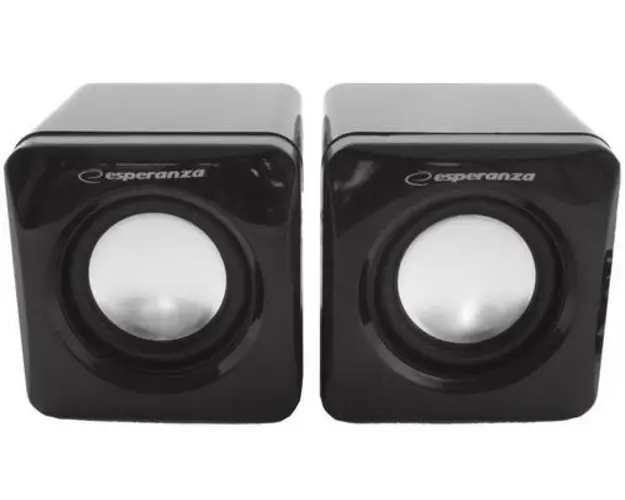 Boxe Esperanza Leggiero EP111 Cube, 2.0, USB, 2 x 3 W (Negru)