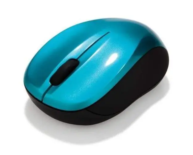 Mouse Wireless Verbatim Go 49044, 1600 DPI (Albastru)