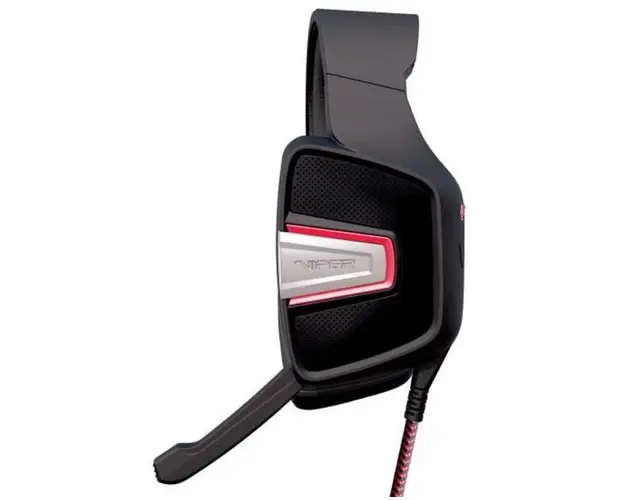 Casti Gaming Patriot V330, Microfon (Negru/Rosu)