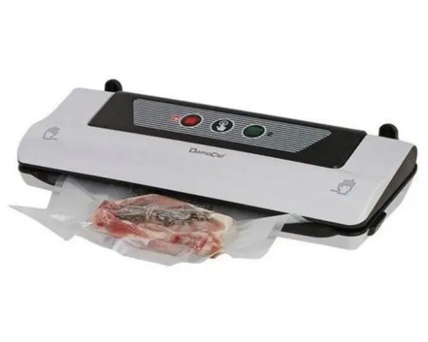 Aparat pentru vidare DomoClip DOM357, 110 W, Picioare anti-alunecare , 3 functii (Alb/Negru)