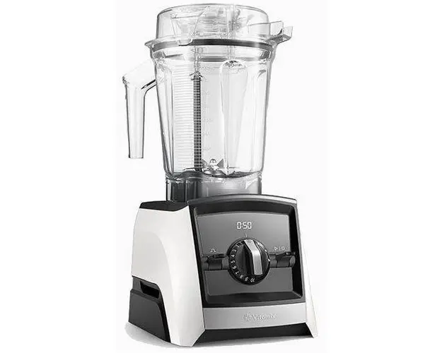 Blender Vitamix A2500i Ascent, 1400 W, 2 l, Self-Detect Technology, 3 programe prestabilite, Conectare wireless, Timer digital (Alb)