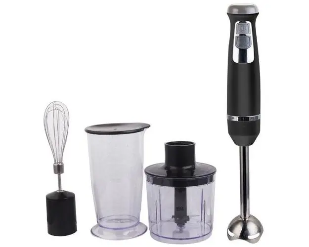 Mixer vertical 4 in 1 Studio Casa Miss Family SC1812, 600 W, Vas plastic 1.5 l (Negru)