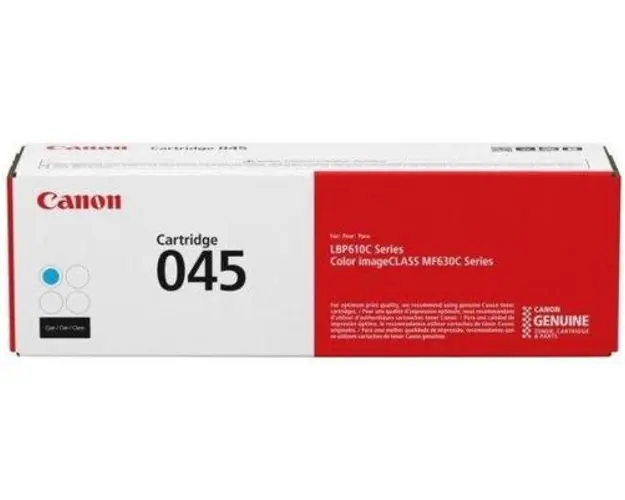 Toner Canon CRG045C, acoperire 1300 pagini (Cyan)