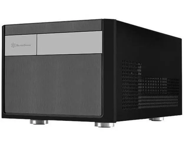 Carcasa Silverstone Sugo SST-SG11B, CubeTower (Negru)