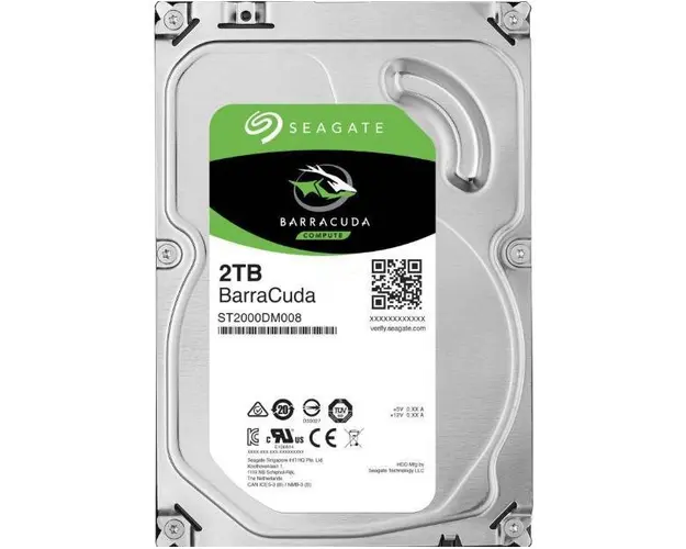 HDD Desktop Seagate BarraCuda, 2TB, SATA III 600, 256 MB