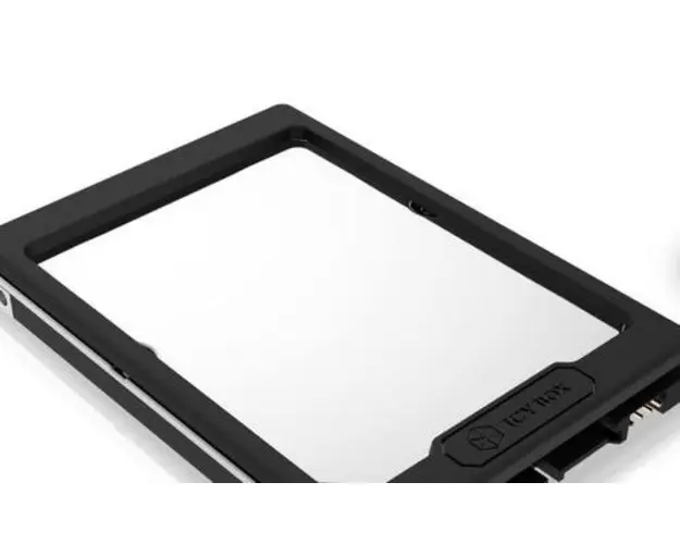 Adaptor RaidSonic IcyBox IB-AC729, 2.5inch HDD/SSD 7mm la 9.5mm (Negru)