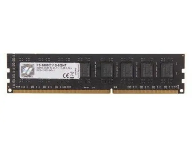 Memorie G.Skill Value, DDR3, 1x8GB, 1600MHz (Negru)