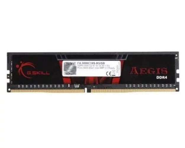 Memorii G.SKILL Aegis DDR4, 1x8GB, 3000 MHz