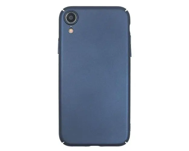 Husa Protectie Spate Just Must Uvo pentru iPhone XR (Albastru)